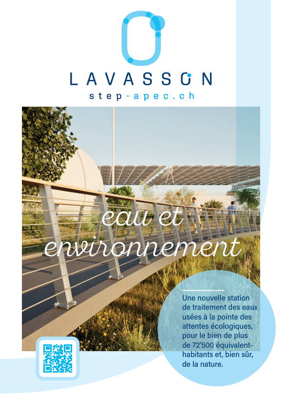 Un flyer pour découvrir la step-apec Lavasson